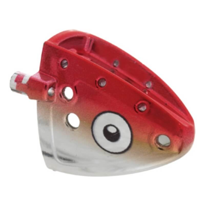 Jackpot Small - Chrome/Red